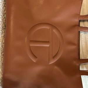 Brown leather Telfar Bag